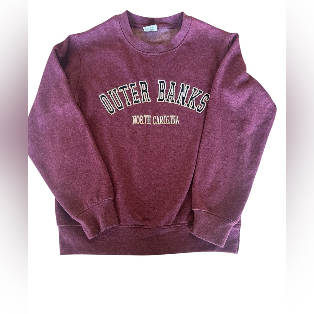 Outer Banks Maroon Sweater
